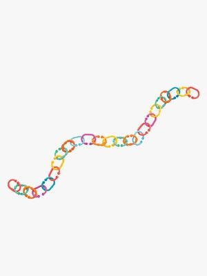 Playgro Loopy Links Babyleksak Länkkedja, Flerfärgad