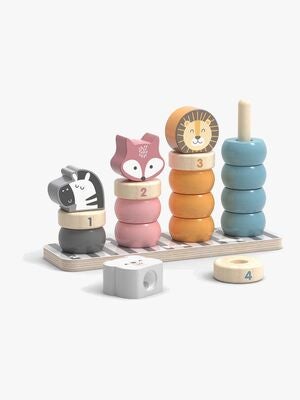 PolarB Stapelklossar Djur